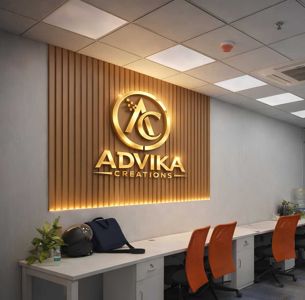 Commercial showroom interior